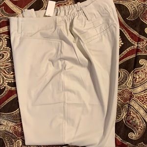 Talbots twill ankle pants.